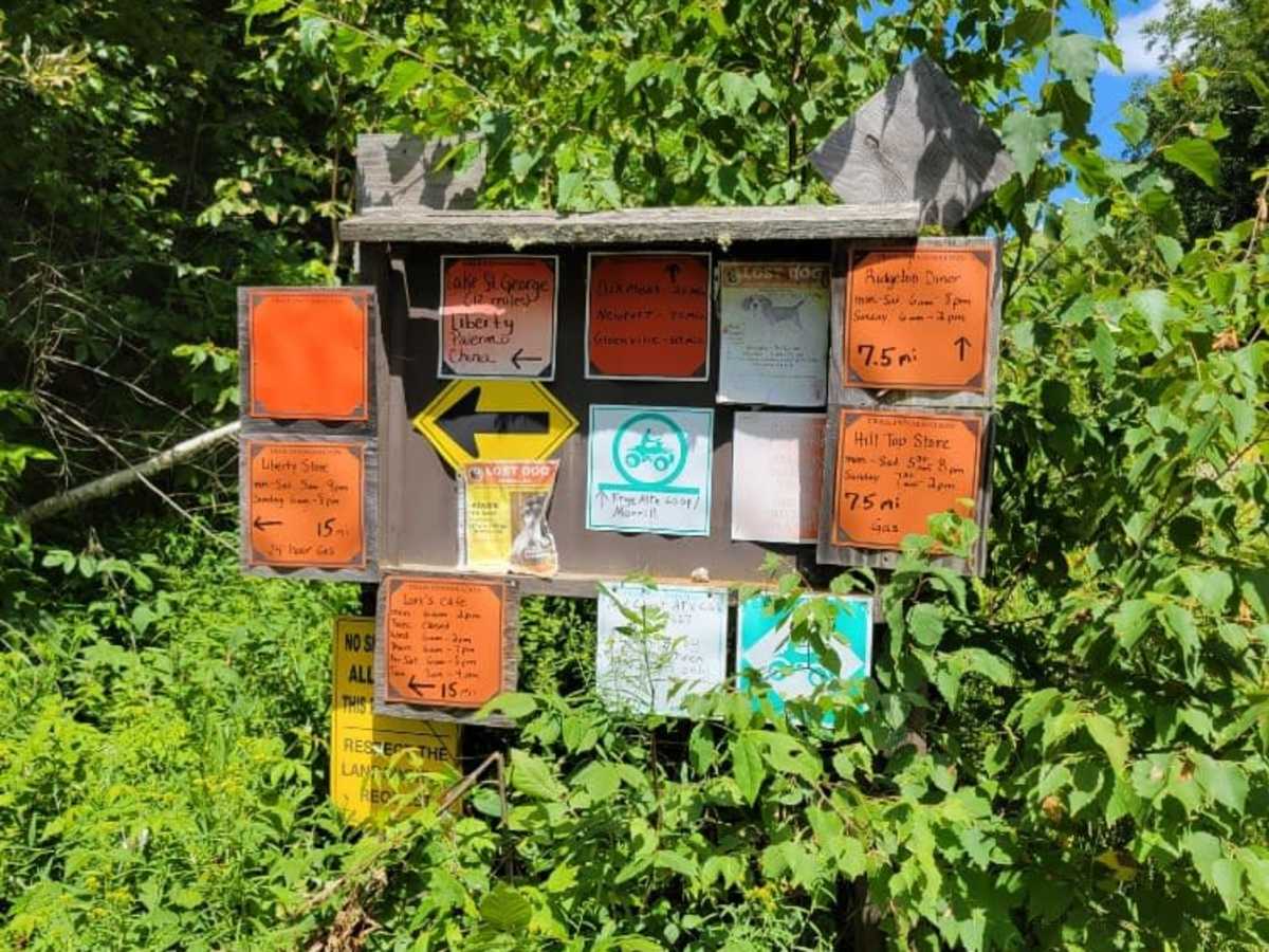 Frye Mountain - High Ridge to Getchell trail photo