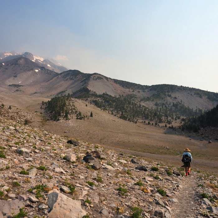 On the Panther Meadow Trail below Red Butte. Near Gray Butte-The Gate Trail