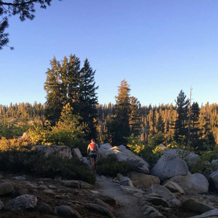 Near Clouds Rest Loop via John Muir Trail