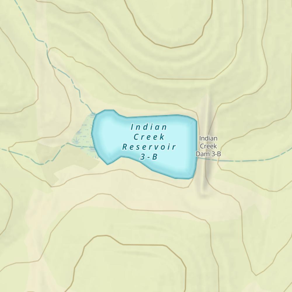 Indian Creek Reservoir 3-B photo