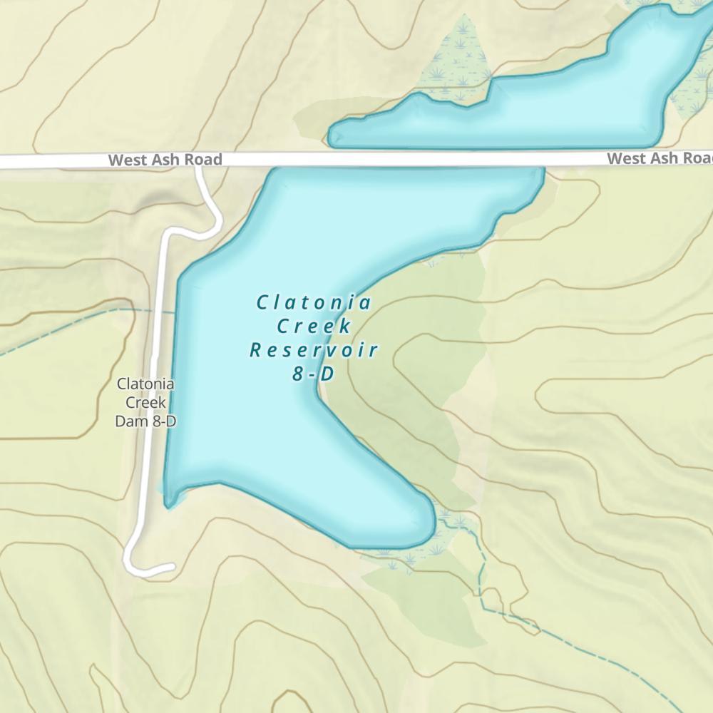 Clatonia Creek Reservoir 8-D photo