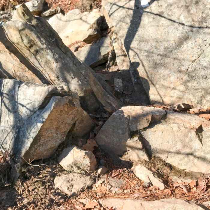Near Dragon's Tooth via the Appalachian Trail
