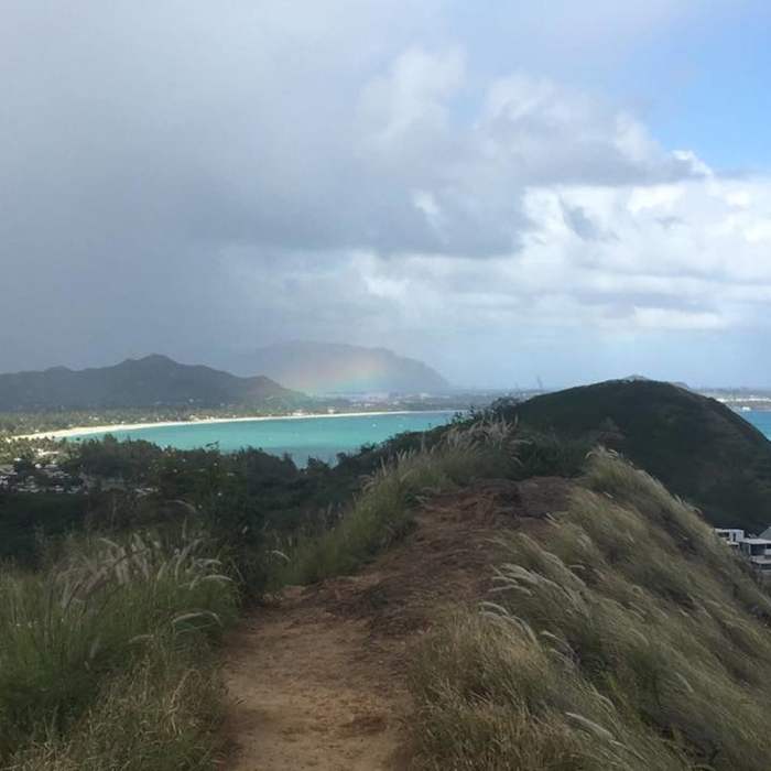 Near Lanikai Pill Box Trail (Ka'iwa Ridge Trail)