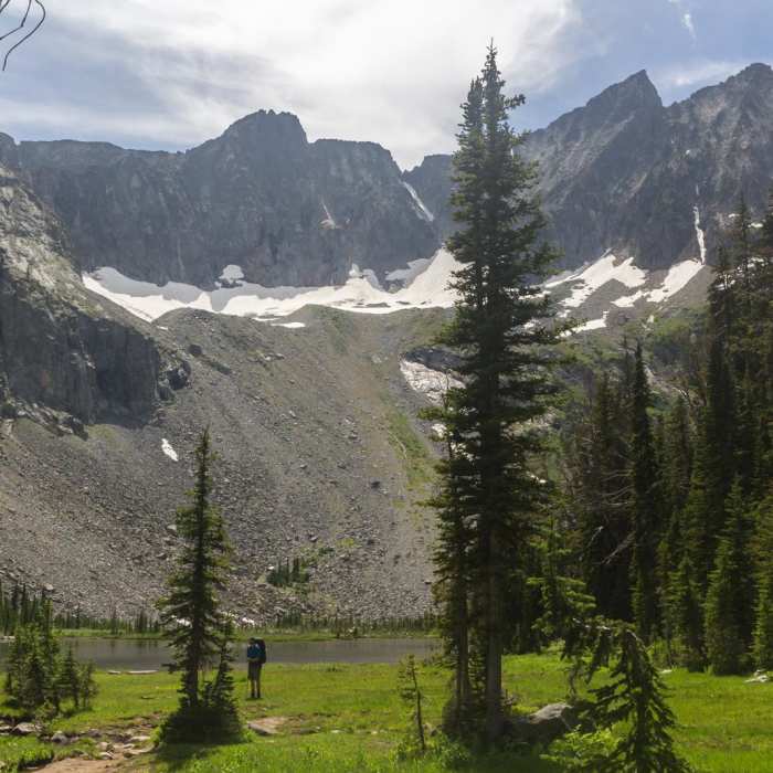 Near Glacier Lake and Conical Peak
