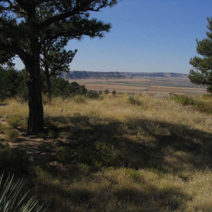 Scotts Bluff National Monument, Nebraska Near Saddle Rock Trail
