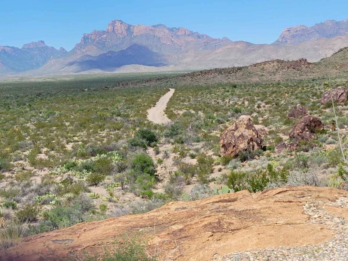 Glenn Springs Road trail photo