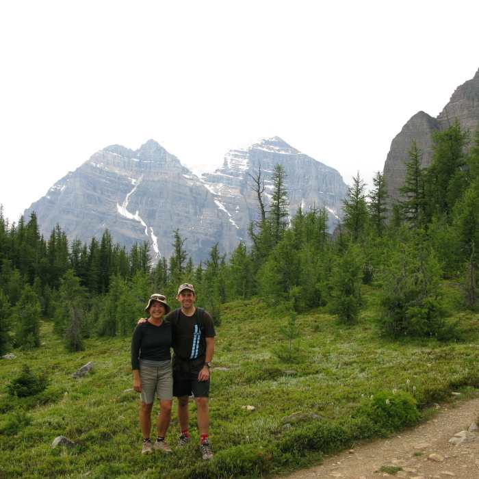 Enjoy phenomenal views of Sheol Mountain and Haddo Peak at the junction of the Saddleback Mountain Trail and Fairview Mountain Trail. Near Saddleback Trail