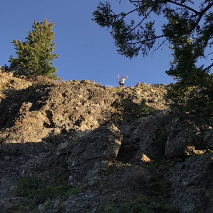 Near New Twin Peaks Trail