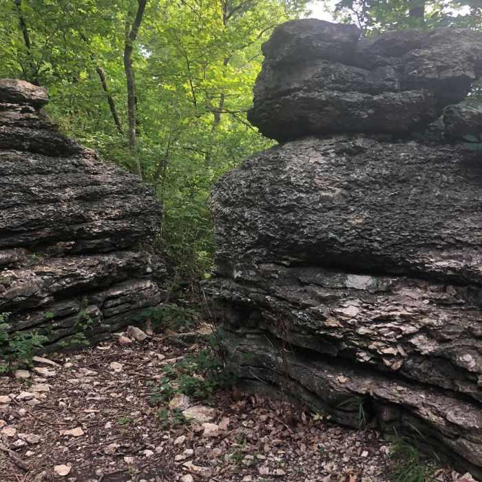 Near Rock Ledges Loop