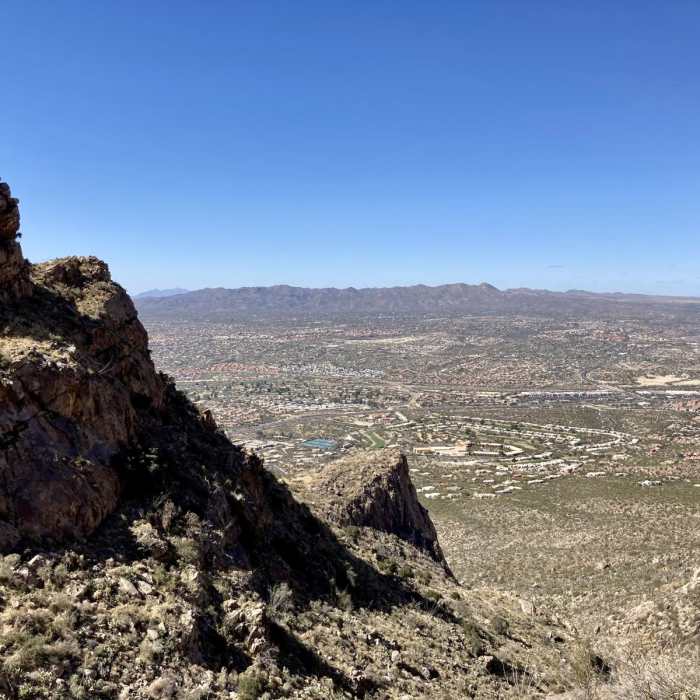 Near Pusch Peak via Linda Vista Trail Near Pusch Peak via Linda Vista Trail