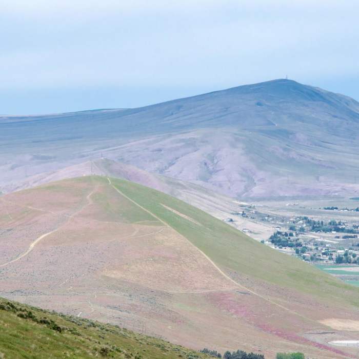 Near Badger Mountain Trailhead
