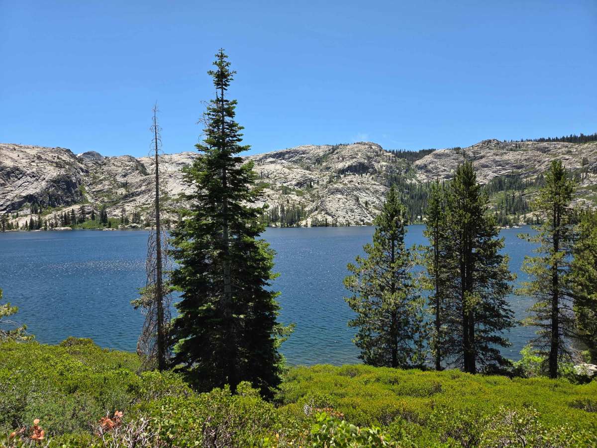 Faucherie Lake trail photo