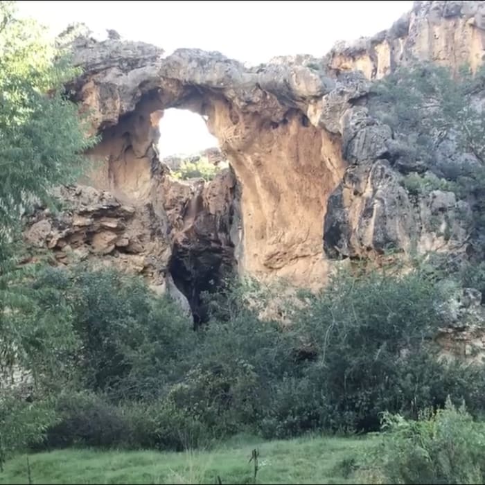 Near Sitting Bull Falls Loop Trail