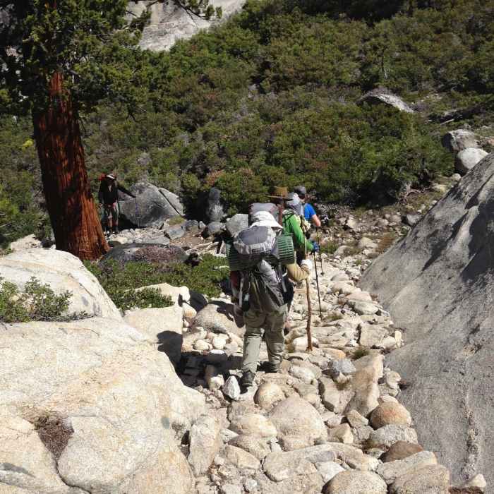 Near Grand Canyon of the Tuolumne Trail
