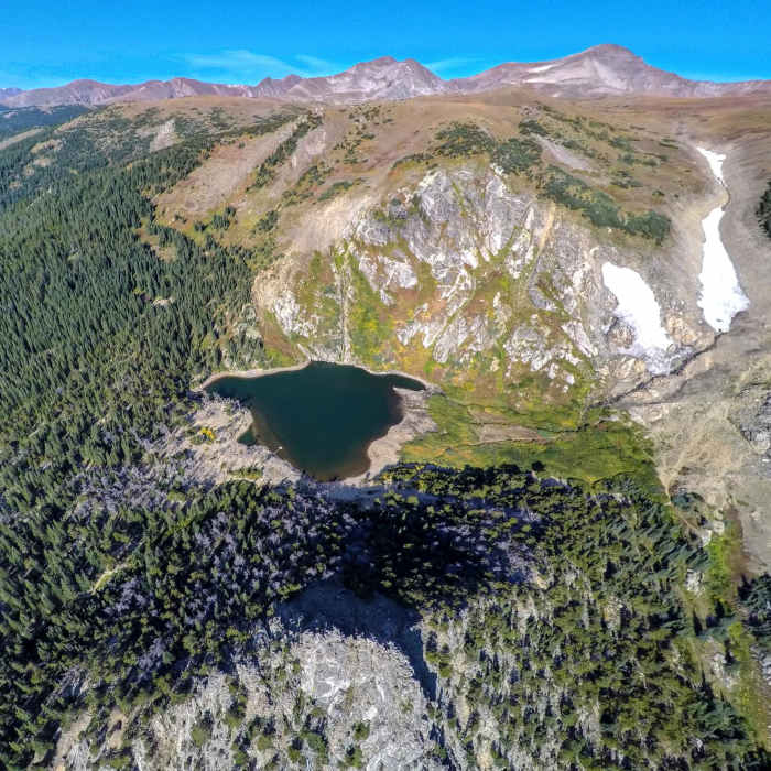 Near Saint Mary's Glacier + Saint Mary's Lake Near Saint Mary's Glacier + Saint Mary's Lake