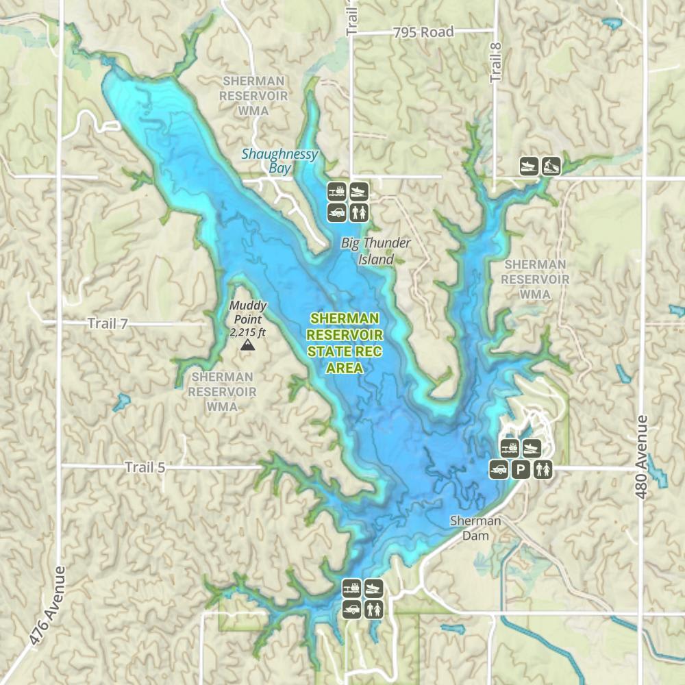 Sherman Reservoir photo
