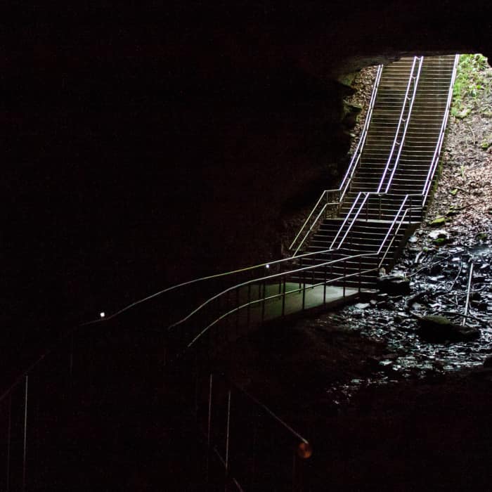 Mammoth Cave National Park Near Mammoth Cave Railroad Trail