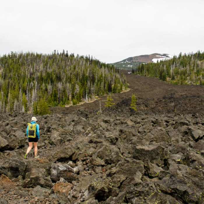 Near Little Belknap Crater