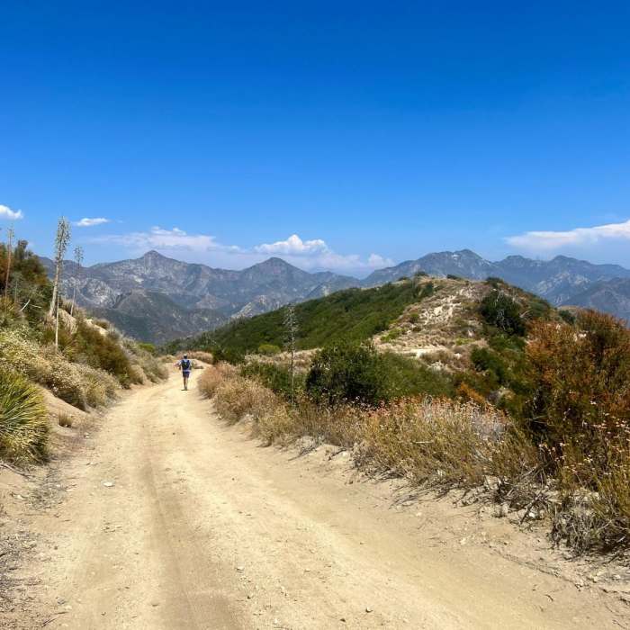 Near Big Tujunga to Mount Lukens