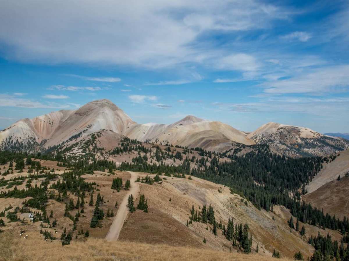 Paiute ATV Trail Beaver Creek over the Tushars photo 5