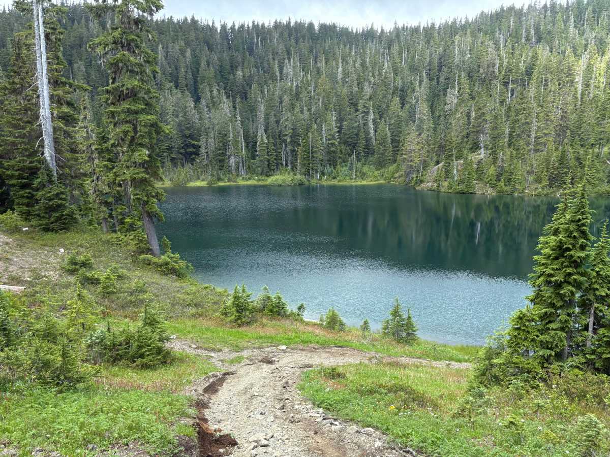Friesen Lake trail photo