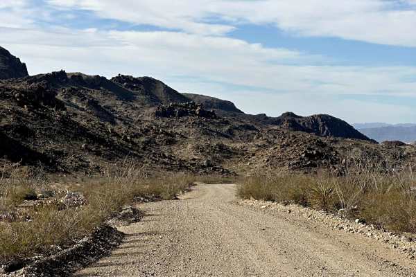 Terlingua Ranch Gate 4 Road