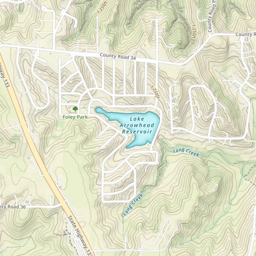 Lake Arrowhead Reservoir photo
