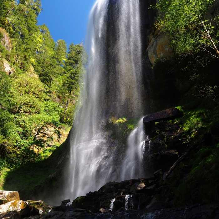 Near Lower Silver Falls Trail