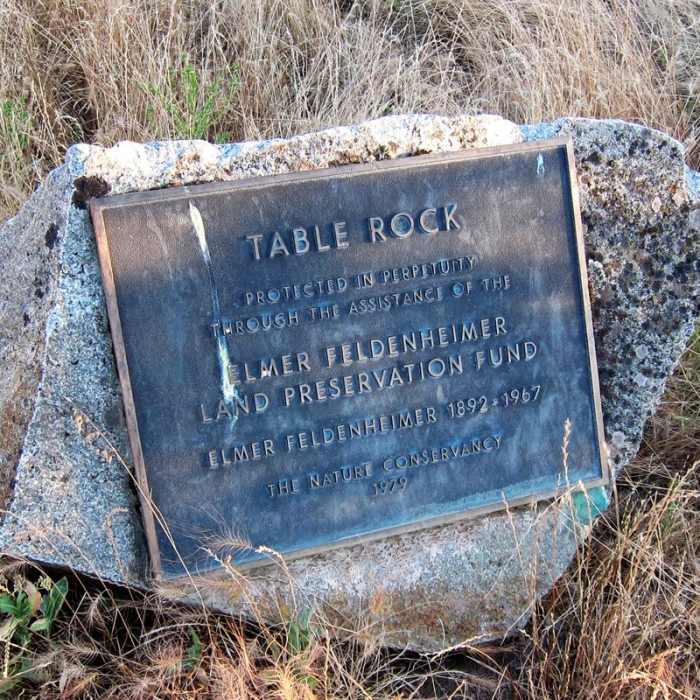 Near Lower Table Rock Hike