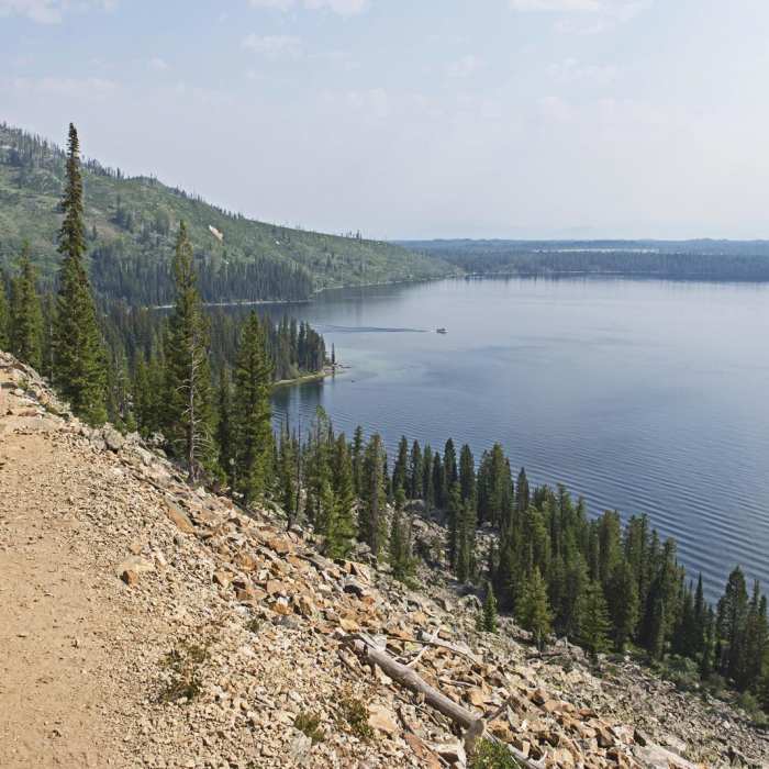 Near Cascade Canyon via South Jenny Lake