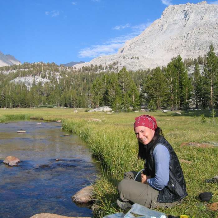 Crabtree Meadow behind Whitney Near Cottonwood Pass Trail to Whitney Portal