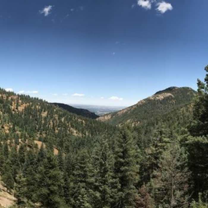 At the top Near Silver Cascade Falls Trail