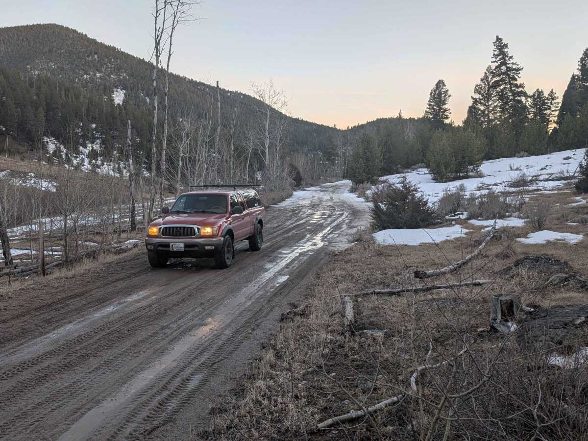 Flume Gultch trail photo