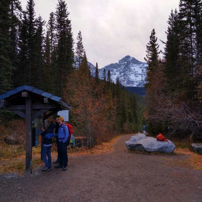 Trailhead Near Upper Kananaskis Lake Trail