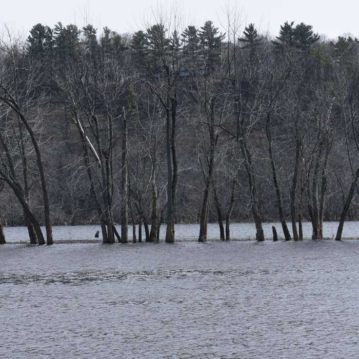 Near Saint Croix Boom Site Waterfall