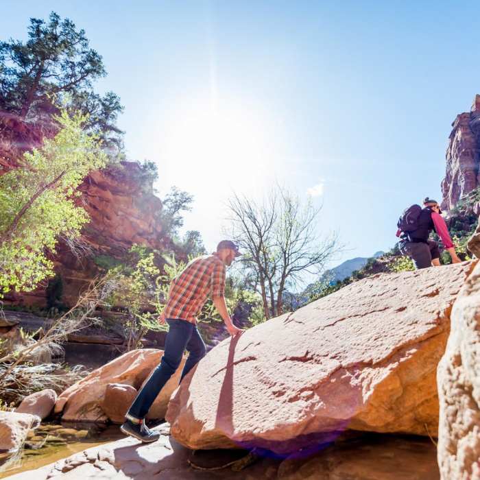 Near Pine Creek Waterfall Hike