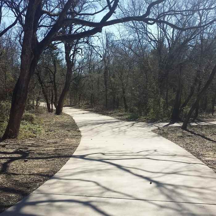 Near Spring Creek Forest Park Trail