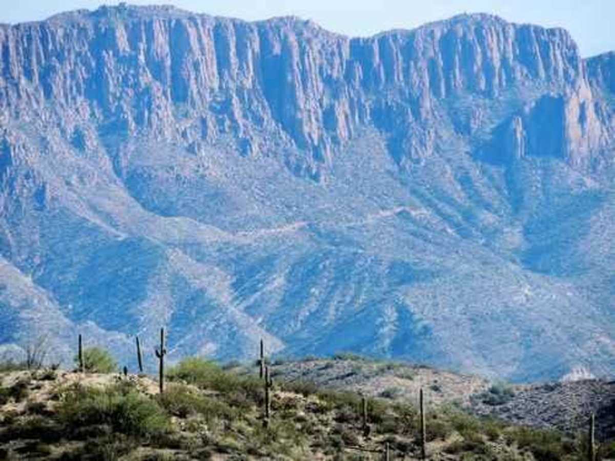 Wagon Tracks, Apache Tears, and Arnett Canyon trail photo