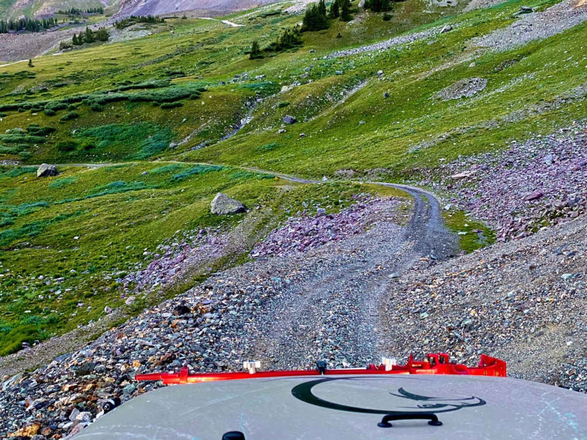 Old mine roads off of Imogene Pass Rd photo 2