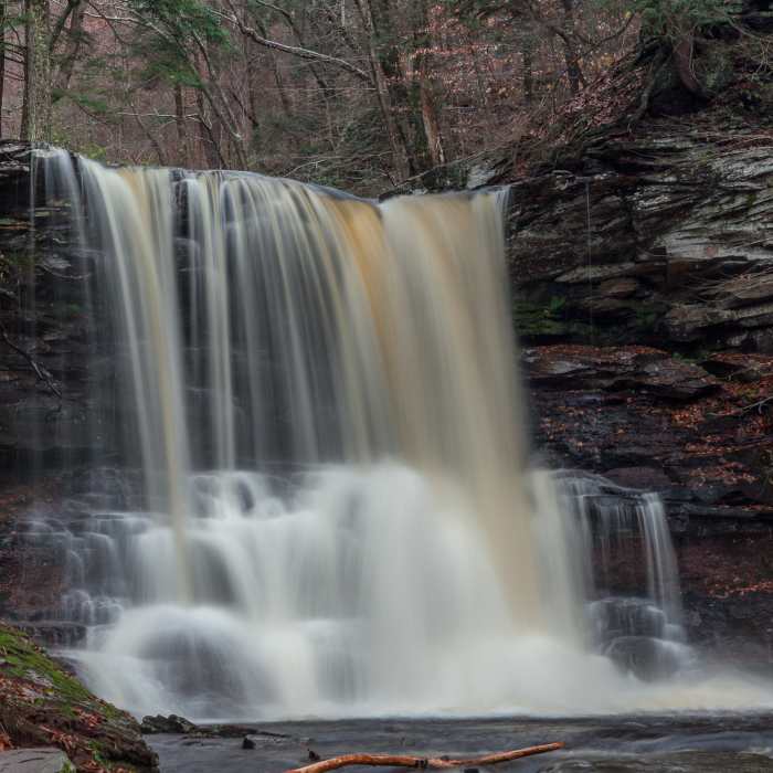 Majestic waterfall Near Falls Trail