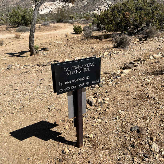 Near Juniper Flats Loop via Ryan Campground