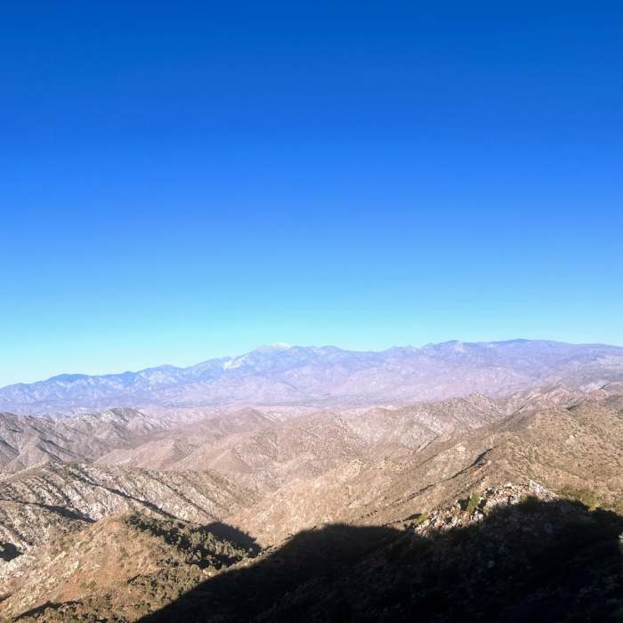 Near Warren Peak (Warren Point) via Black Rock Canyon