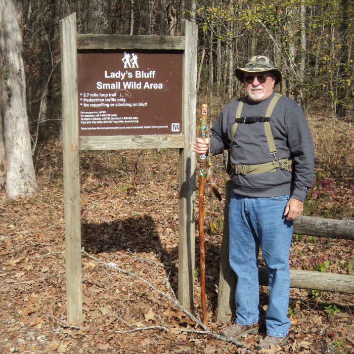 Near Lady's Bluff Trail