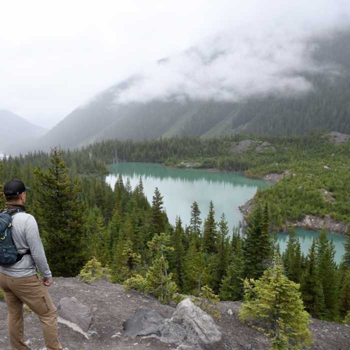 Near Glacier Basin and Emmons Moriane
