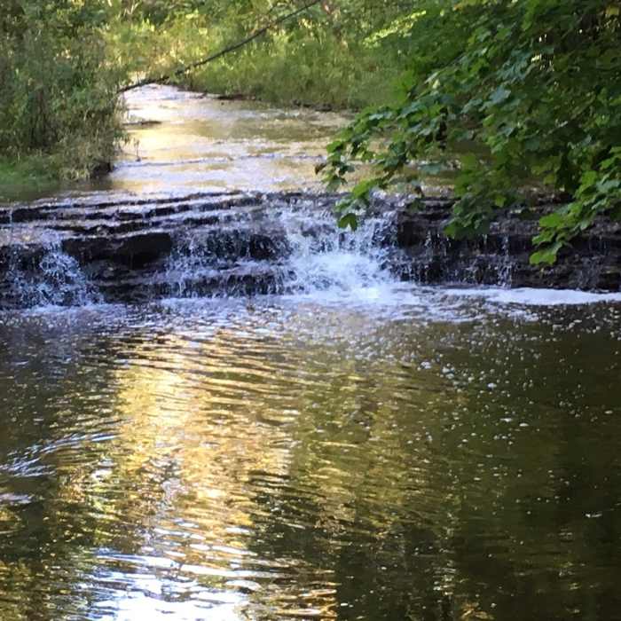 Waterfall Near Bairds Creek Orange Loop