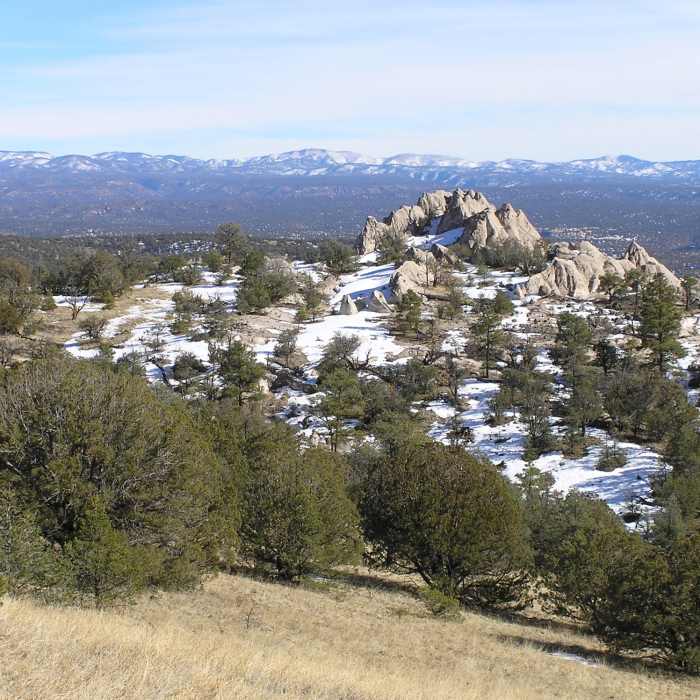 Near Whiterocks via North Mesa