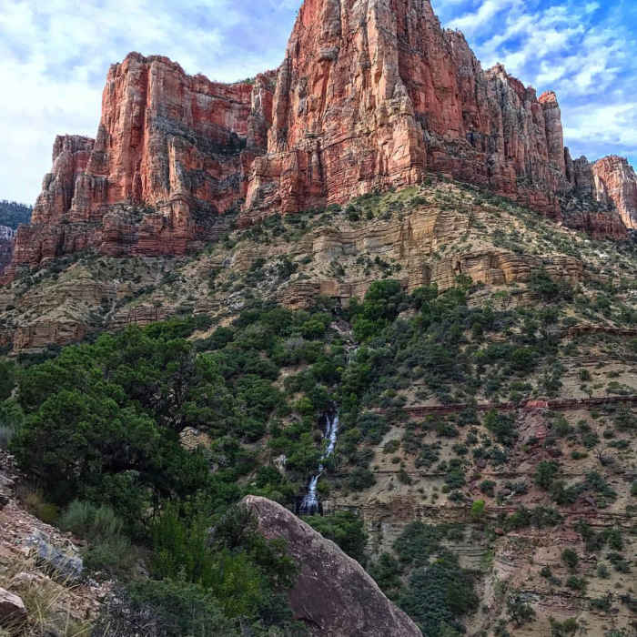 Near North Rim to Roaring Springs
