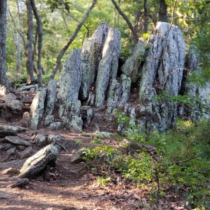 Near Crowders Triple Peak