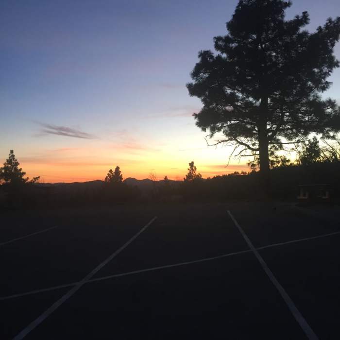 Near Three Points to Winston Peak