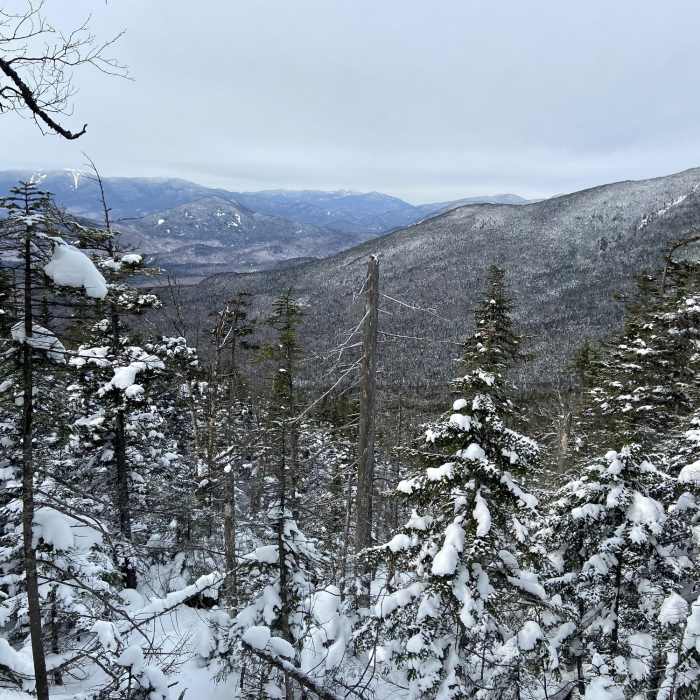 Views going up the Allen mountain Near Allen Mountain Out-and-Back